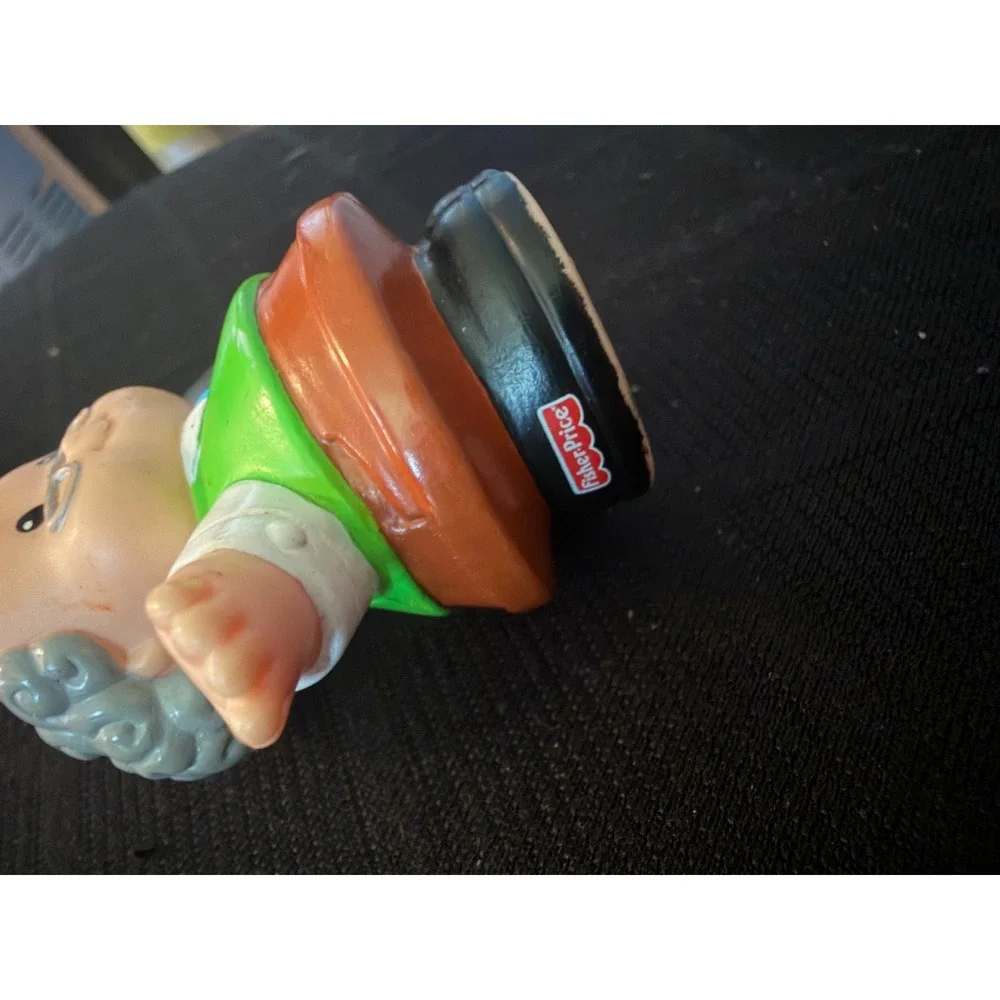 Fisher Price Little People Rabbi Figure Star of David Torah Jewish Hanukkah 2003
